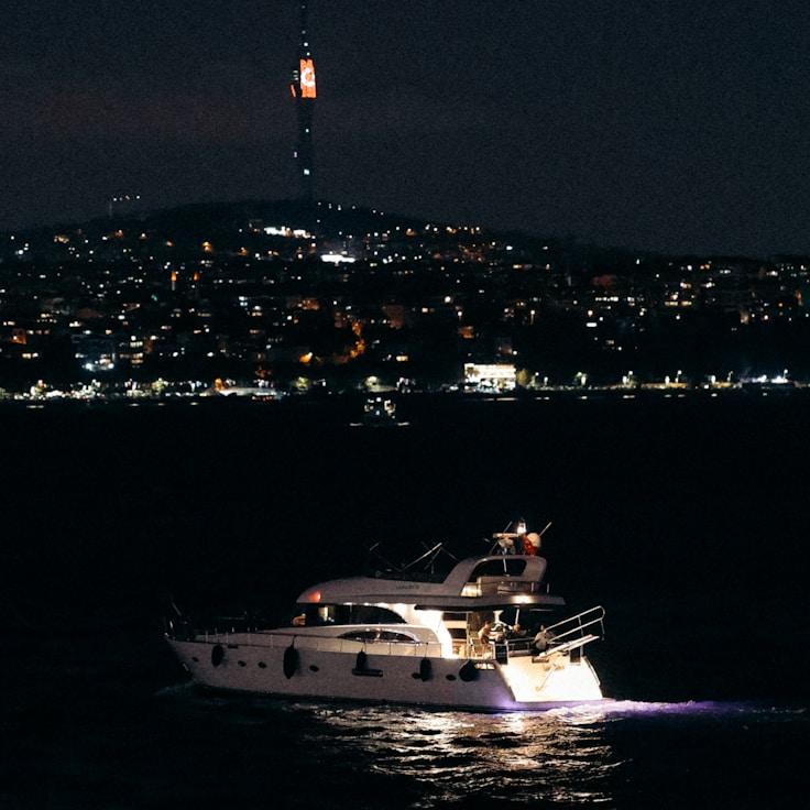 Corporate retreat on yacht